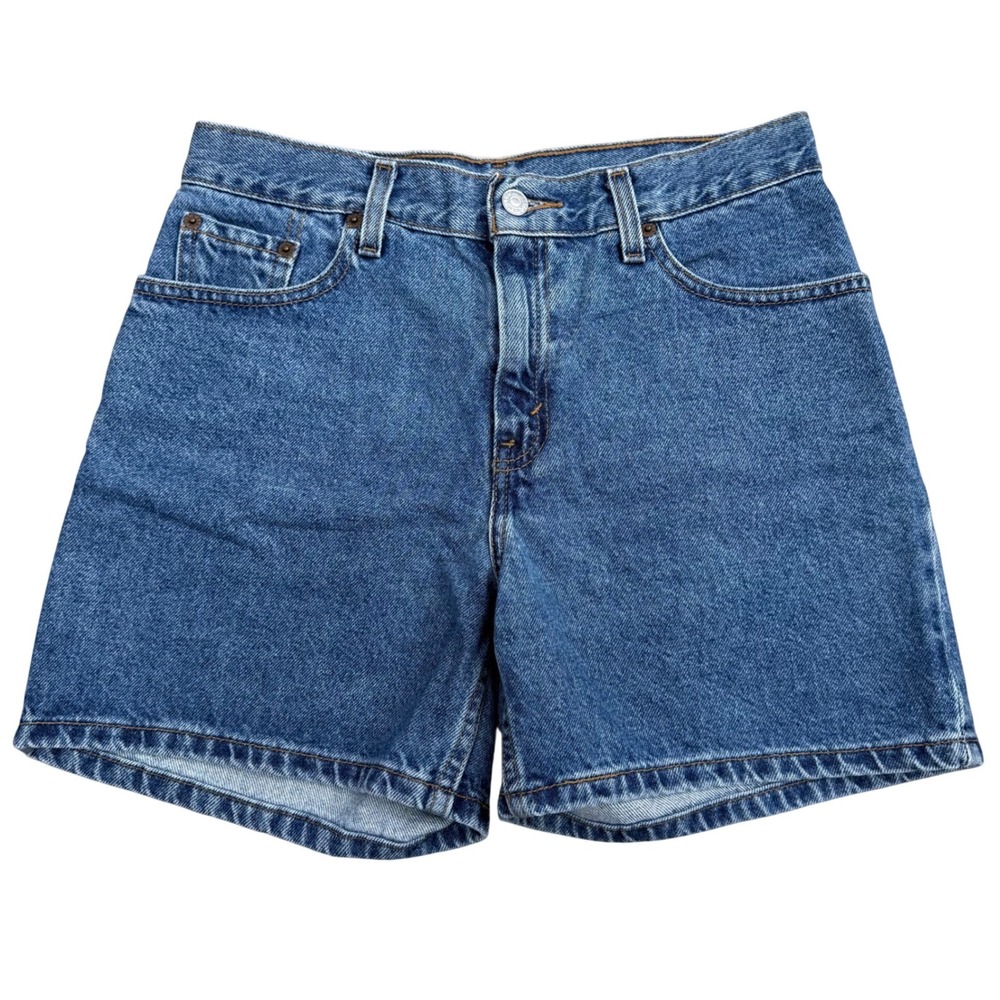 Levi's 555 Guy's Fit Regular Denim Shorts Women Size 6 90s Classic Casual Summer